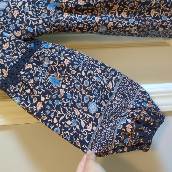 👗 Caroline Morgan Bishop sleeve dress size 16 💙 - Picture 3 of 5